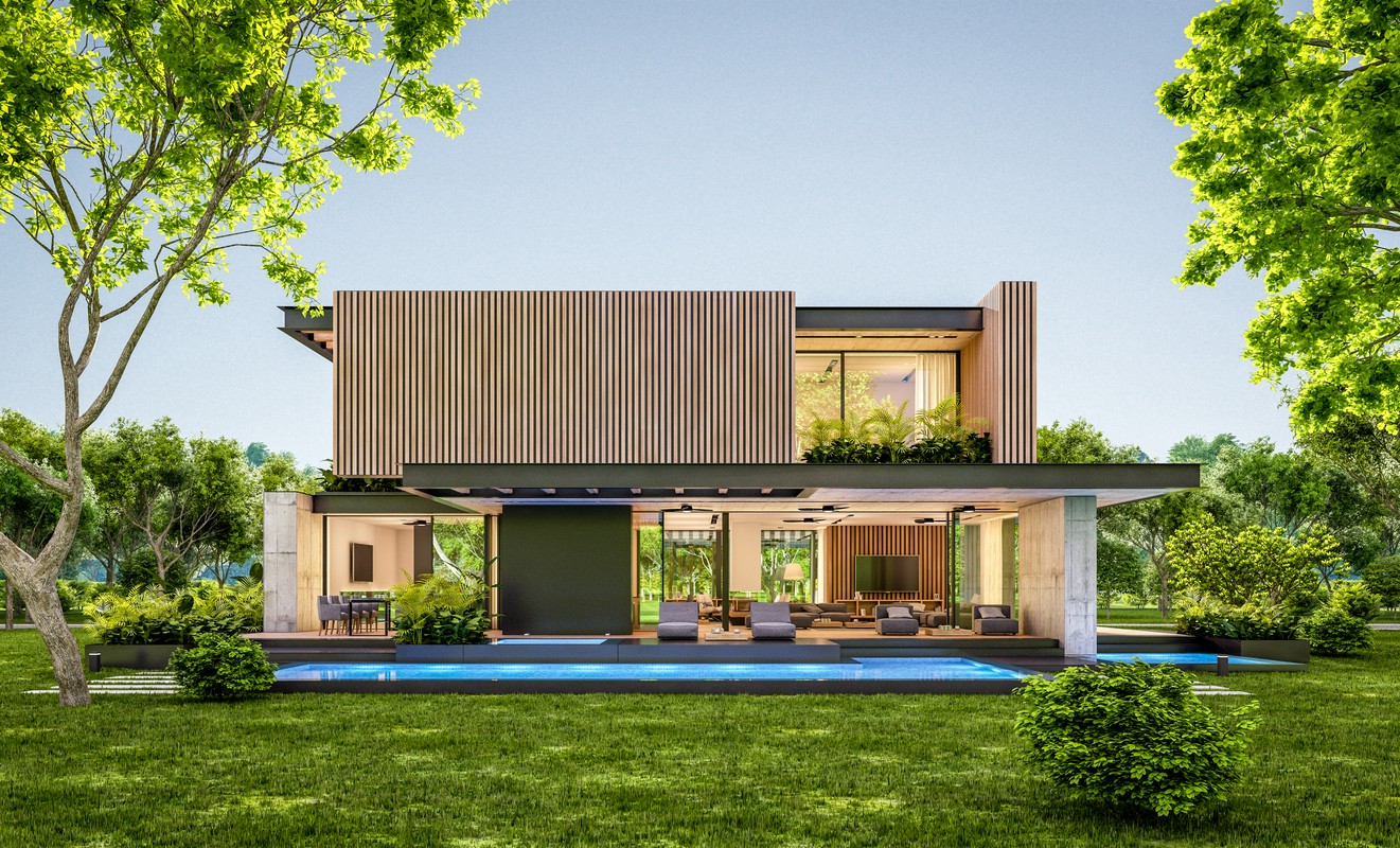 Nowoczesne domy szkieletowe w Gryfowie Śląskim